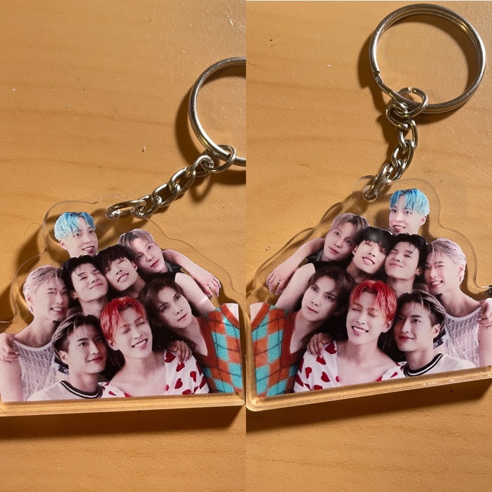 Kpop ATEEZ keychain